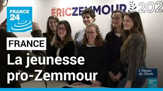 Génération Z  la jeunesse proZemmour sur tous les fronts • FRANCE 24 [upl. by Vi]