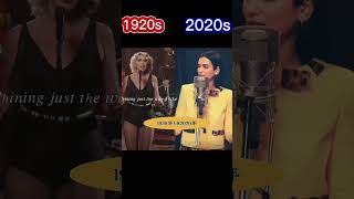 DUA LIPA  Levitating  1920s vs 2020s  Trending Music [upl. by Wilie]