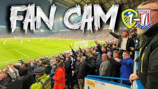 FAN CAM  Leeds 10 Stoke City [upl. by Eihpos124]