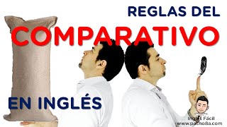 4 Reglas básicas del COMPARATIVO en inglés  Muy bien explicado  Clases inglés [upl. by Champaigne]