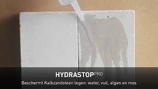 Kalkzandsteen impregneren met Hydrastop Pro  impregneermiddel [upl. by Nymsaj]