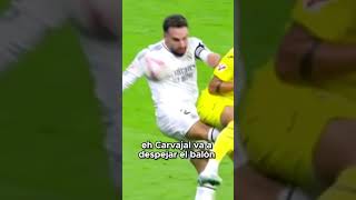 LESIÓN grave para CARVAJAL futbol realmadrid shorts carvajal lesion laliga villarreal [upl. by Whitney]