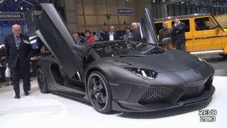 Mansory Aventador quotCarbonadoquot 1 of 6  2013 Geneva Motor Show [upl. by Iaht748]