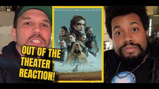 DUNE Out Of The Theater Reaction First Time Watching [upl. by Dionne]