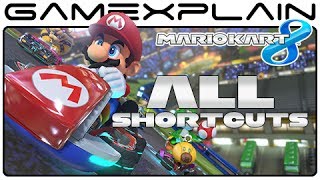 Mario Kart 8 All Shortcuts amp CornerCuts Tip Guide [upl. by Kloman]