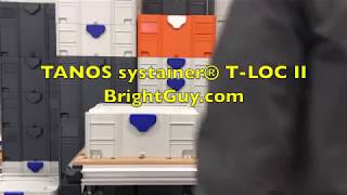 Tanos systainer T Loc II case  BrightGuy com [upl. by Aretahs]