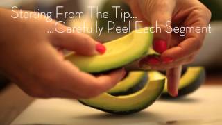 How to Cut and Peel an Avocado [upl. by Imeon]