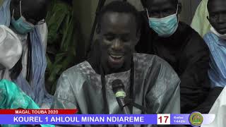 Magal touba 2020 Mawahibu kourel 1 ahloul minane ndiareme 17 safar 1442 CAMASEYE Ktv [upl. by Blossom]