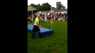 High Jumping at the Aberlour Highland Games 2024 [upl. by Goggin]