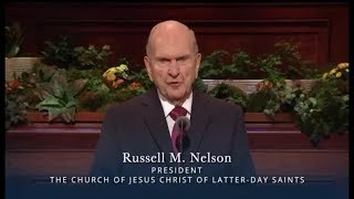 Presidente Russell M Nelson  Conferencia General Abril 2018 [upl. by Belshin]