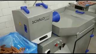 Schälomt peelomat Automatc Sausage Peeler Automatische Würstchen Schälmaschine [upl. by Eva507]