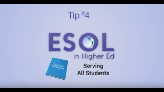 ESOL Tip 4 quotServing All Studentsquot [upl. by Naresh559]