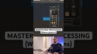 Master bus processing with Waves hiphopmix mixingtechniques logicpro mixingandmastering [upl. by Heidie]