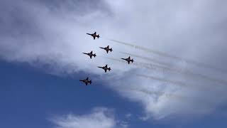 Patrouille Suisse 24 05 2024 Arbon [upl. by Pernas]