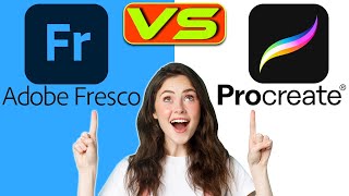 Adobe Fresco vs Procreate How Do They Compare A SidebySide Comparison [upl. by Sordnaxela194]