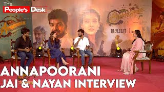 Annapoorani Team Interview  Nayan  Jai  Part 2  Annapoorani nayanthara jai sathyaraj tpd [upl. by Neelac11]