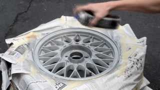 How to Paint Your Wheels for Automobiles E30 BMW [upl. by Fogarty]