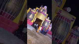 Kunkuri ka Durga pandal 🥰🥰🥰 [upl. by Sly885]