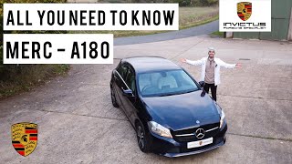 2018 MERCEDES A CLASS A180 REVIEW amp TEST DRIVE [upl. by Ydnak]