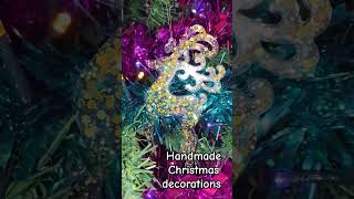 Handmade christmas decorations 🎄 christmas decoration reindeer christmastreedecorations decor [upl. by Jedidiah]