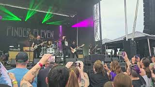 Finger Eleven Falling On Live  Bluewater Borderfest 2024 [upl. by Fayola862]