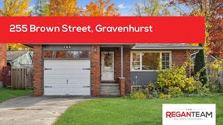 Home For Sale in Gravenhurst  The Regan Team  255 Brown Street [upl. by D'Arcy]