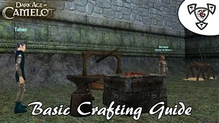 DAoC Guide  Crafting Overview [upl. by Nnahgiel]