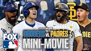 Dodgers vs Padres MINIMOVIE of 2024 NLDS  MLB on FOX 🎥 [upl. by Kayle]