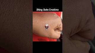 Simple Eye Liner Bindi And Tattoo Designs By Shiny Suba Creations bindi pottu eyelinertattoo art [upl. by Ccasi160]