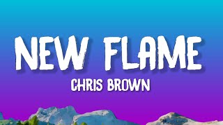 Chris Brown  New Flame Lyrics feat Usher Rick Ross [upl. by Chadabe224]