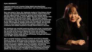 Kyoko Hashimoto Plays Johann Sebastian Bach Partita in C minor BWC826 [upl. by Mears184]