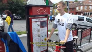 Bike Lift Trondheim  The Only in the World [upl. by Lion868]