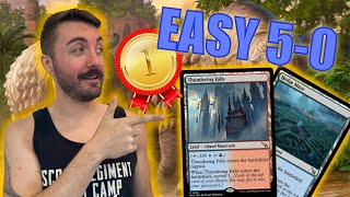 Temur Rhinos  Almost Perfect 50 with Karlov Manor Surveil Lands  MODERN  MTG [upl. by Terraj197]