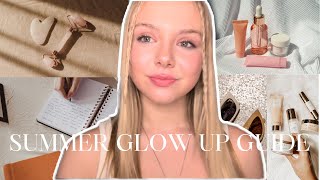 HOW TO GLOW UP OVER THE SUMMER [upl. by Yelrah]