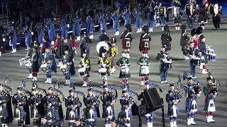 The Royal Edinburgh Military Tattoo 2023  The Massed Pipes And Drums [upl. by Chamberlain842]