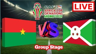 🚨LiveBurkina Faso Vs BurundiAfrica Cup Of Nations Qualification Afcon2025Q Group StageRound 3 [upl. by Eugor]