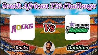 Dolphins vs Rocks  Match 27  CSA T20 Challenge [upl. by Ardnasac585]