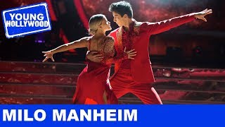 DWTSs Milo Manheim Spills About Teaching The Kardashians to Play Poker [upl. by Iznil]