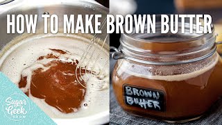 How To Make Brown Butter amp What To Use It For [upl. by Forrest]