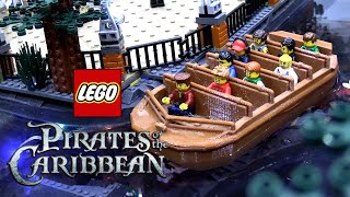 LEGO Pirates of the Caribbean Ride with Real Water [upl. by Livvi669]