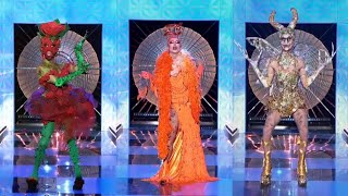 All of Charity Kases runways  Drag Race UK Season 3 [upl. by Marigolda653]