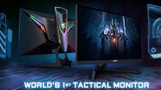 Първият quotTactical Monitorquot в света  Ревю на AORUS AD27QD Gaming Monitor от ZinG [upl. by Vahe384]