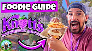 ULTIMATE FOODIE Adventure At Knotts BOYSENBERRY FESTIVAL 2024  NEW Eats Merch amp Entertainment [upl. by Jung]