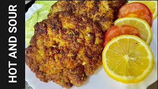 Chapli Kabab Recipe  Best and Simple Chapli Kabab Recipe [upl. by Nhtanhoj]