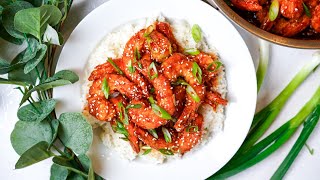 Korean Fried Shrimp [upl. by Tayib]