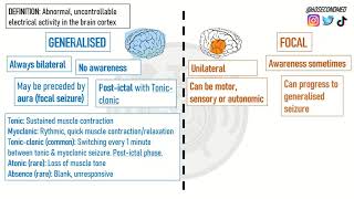 88 SECONDS on CLASSIFYING SEIZURES Concisely explained [upl. by Adniuqal]