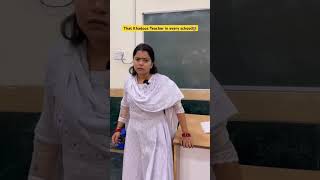 Madam comedy funny schoollife school fun teacherlife ytshorts comedyshorts funnyshorts [upl. by Tnomyar]