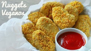 NUGGETS VEGANOS  Saludables Fáciles amp Deliciosos [upl. by Areek]