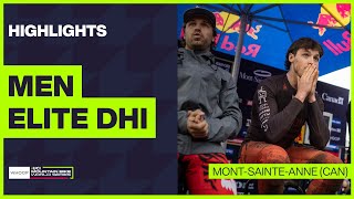 MontSainteAnne  Men Elite DHI Highlights  2024 WHOOP UCI Mountain Bike World Cup [upl. by Airla]