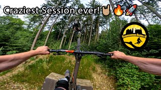 Craziest Session ever Schanz  Bikepark DreiländereckAachen [upl. by Sheepshanks]